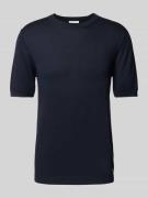 T-shirt met ribboorden