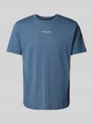 Regular fit T-shirt van puur katoen