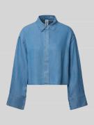 Regular fit overhemdblouse met kimonomouwen, model 'CHARIS'