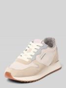 Sneakers met labeldetail, model 'BEVINDA'