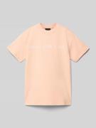 T-shirt met motiefprint, model 'ASTORK'