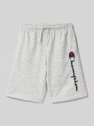 Sweatshorts met logostitching