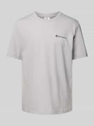 T-shirt met labelprint
