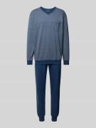 Pyjama met V-hals