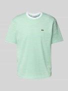 T-shirt met labelstitching