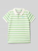 Poloshirt met labelstitching