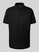 Regular fit poloshirt met labeldetail, model 'Pirax'