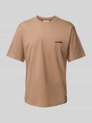 T-shirt met ronde hals