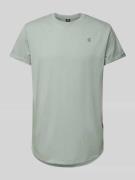 T-shirt met labeldetail