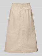 Midirok met elastische band en steekzakken