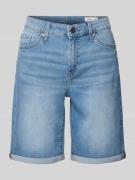 Regular fit korte jeans van katoenmix, model 'KAROLIN'