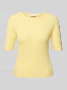 Gebreide pullover met 1/2-mouwen