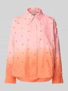 Regular fit blouse met pailletten, model 'Harkansas'