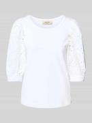 T-shirt met 1/2-mouwen, model 'Puffy'