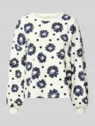 Sweatshirt met ribboorden, model 'BOBYPARK'