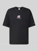 T-shirt met labelstitching