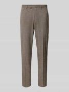 Regular fit pantalon met persplooien
