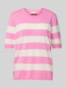 Gebreide pullover met ribboorden, model 'Pixie'
