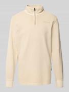 Sweatshirt met opstaande kraag