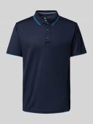 Regular fit poloshirt in dubbele-laagjeslook, model 'KUORTTI'