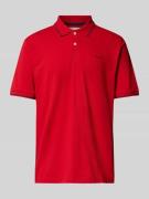 Poloshirt met labelstitching
