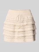 Korte broek in laagjeslook met elastische band
