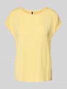 Loose fit T-shirt van lyocellmix, model 'AVA'