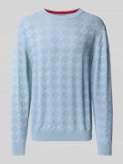 Gebreide pullover met ribboorden, model 'Sargyle'