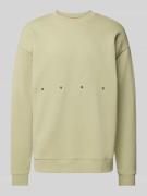 Sweatshirt met labelstitching, model 'Dutap'