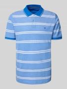 Regular fit poloshirt met logostitching