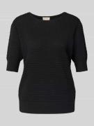 Gebreide pullover met 1/2-mouwen, model 'Dodo'