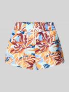 Korte regular fit broek met tunnelkoord, model 'JOOGI'