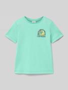Regular fit T-shirt van puur katoen