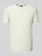 T-shirt met labelprint, model 'Tokks'