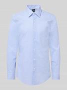 Slim fit zakelijk overhemd met kentkraag, model 'Hank'