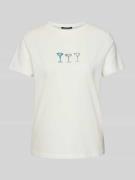 T-shirt met motiefprint