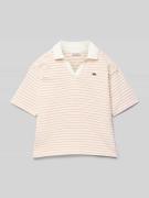 Poloshirt met V-hals