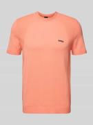 T-shirt met labelprint