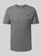 Regular fit T-shirt van puur katoen