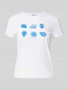 T-shirt met motiefprint