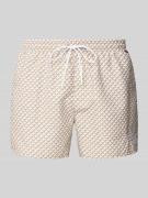 Zwembroek met logostitching, model 'Catfish'