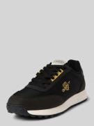 Sneakers met labelstitching, model 'Garold'