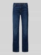 Straight leg jeans in 5-pocketmodel, model 'ASHLEY'