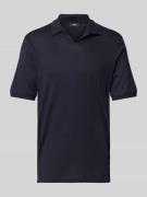 Regular fit poloshirt met V-hals, model 'Bolo'