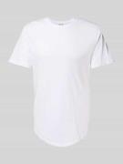 T-shirt met labeldetail, model 'MATT'