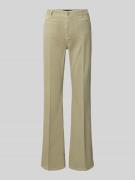 Flared jeans met persplooien, model 'NELLA'