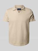 Poloshirt met V-hals