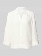 Regular fit overhemdblouse met platte kraag, model 'Fratea'