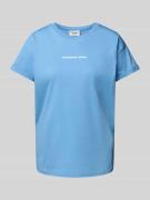 Boxy fit T-shirt en ronde hals