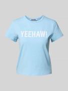 T-shirt met statementprint